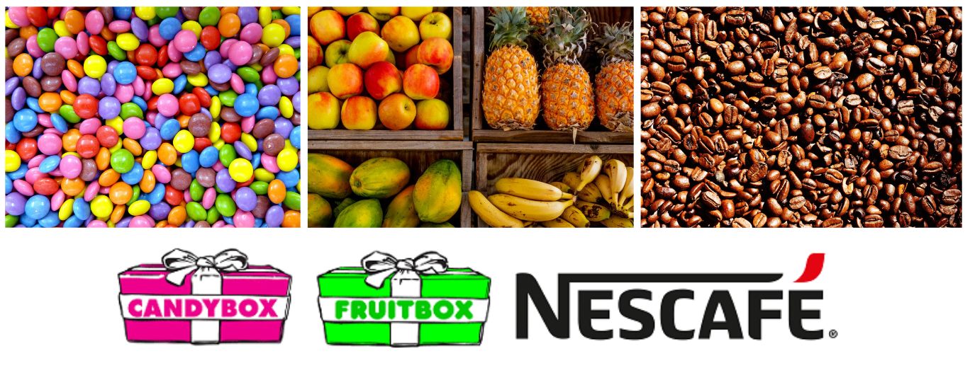 Candybox Candy Fruit Nescafe